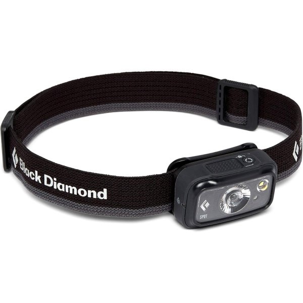 BLACK DIAMOND Spot 350 LED Headlamp, Waterproof and Dimmable Battery Powered