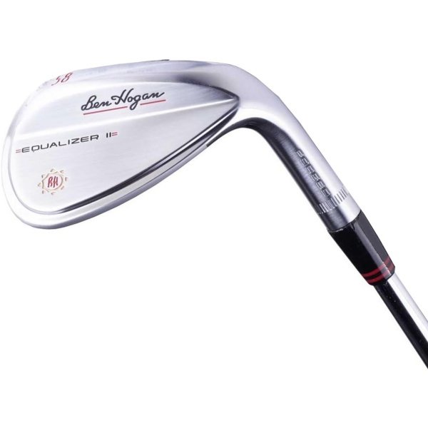 Ben Hogan Equalizer II Chrome Wedge, Steel, Mens Right Hand, Regular Flex