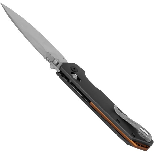Kershaw Iridium Reverse Tanto Folding Pocket Knife, Sleek 3.4 inch D2 Steel - Image 6