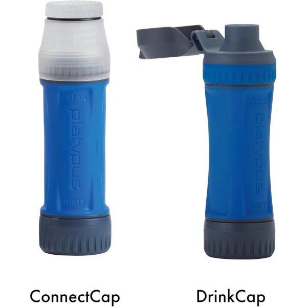 Platypus Quickdraw Ultralight 1 Liter Backpacking Water Filter System - Image 3