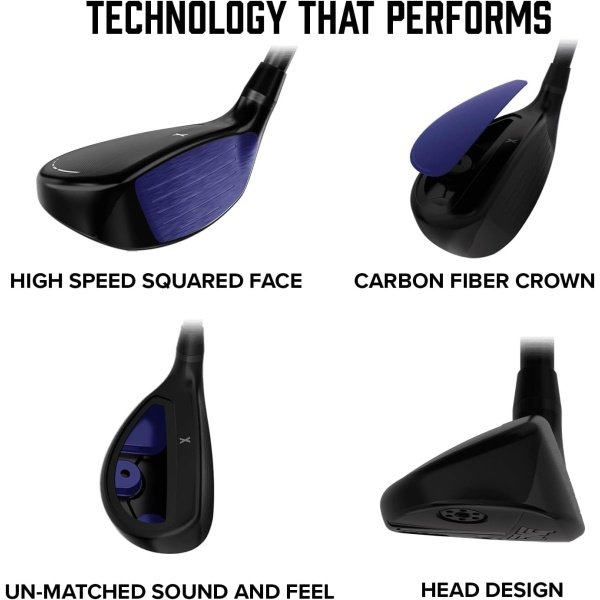 PXG Hybrid Golf Clubs - Hybrids Available in 19, 22, 25, or 28 Degree Lofts - Image 3