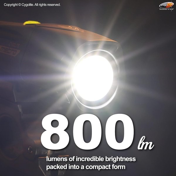 Cygolite Metro 1200, 1100, 950, 800, 650 Lumen Bicycle Headlight Models - Image 2
