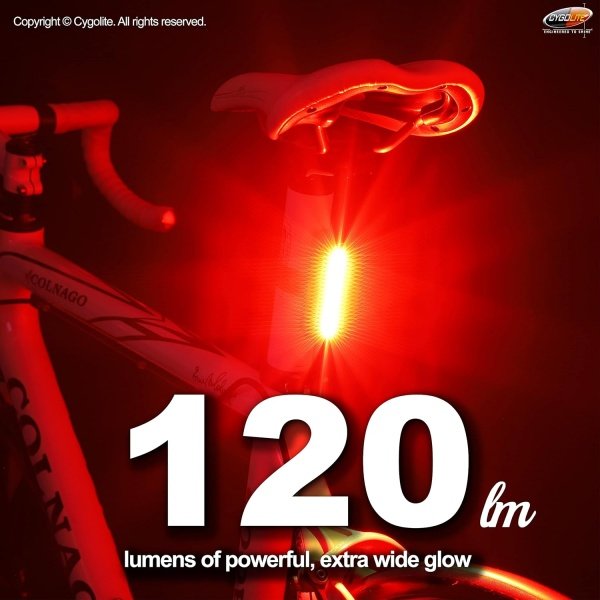 Cygolite Hotrod 120, 90, 50 Lumen Bicycle Tail Light Models- Night & Daytime - Image 2