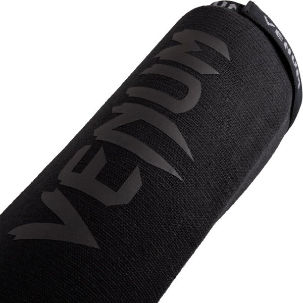 Venum Kontact Shinguards - Black/Black, One Size - Image 3