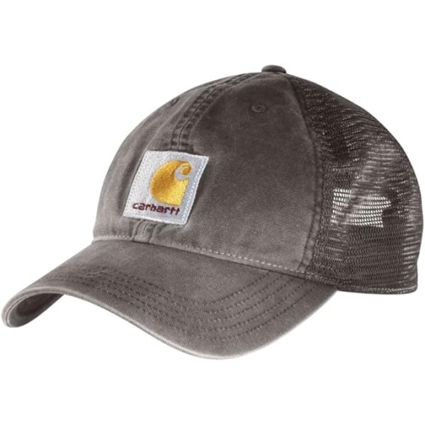 Carhartt Men's Canvas Mesh-Back Cap