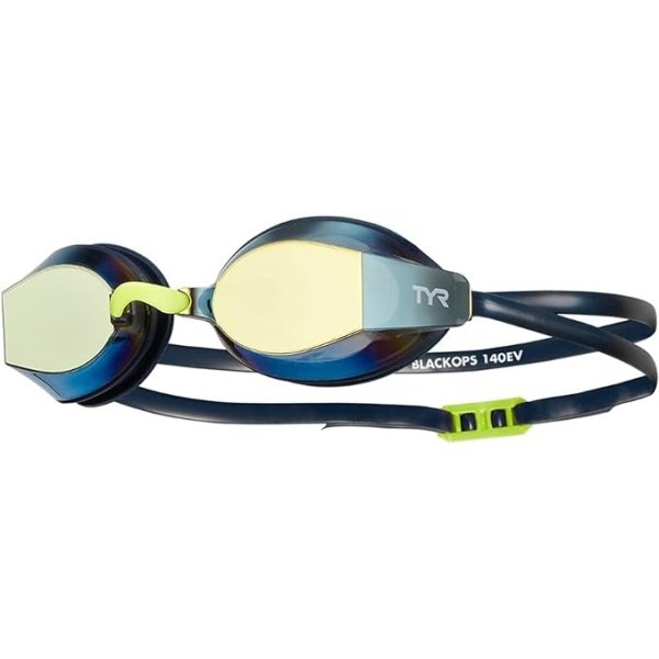 TYR Blackops 140 EV Racing Mirrored Swim Goggles Adult Fit