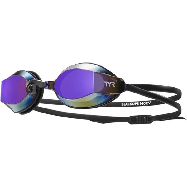 TYR Blackops 140 EV Racing Mirrored Swim Goggles Adult Fit