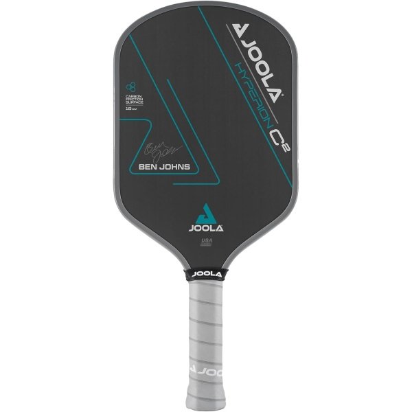 JOOLA Ben Johns Hyperion C2 Pickleball Paddle - Aero-Curve Hyperion Shape with Charged Surface Technology from The Ben Johns Perseus - Balanced Pickleball Racket with Pop & Power - USAPA Approved
