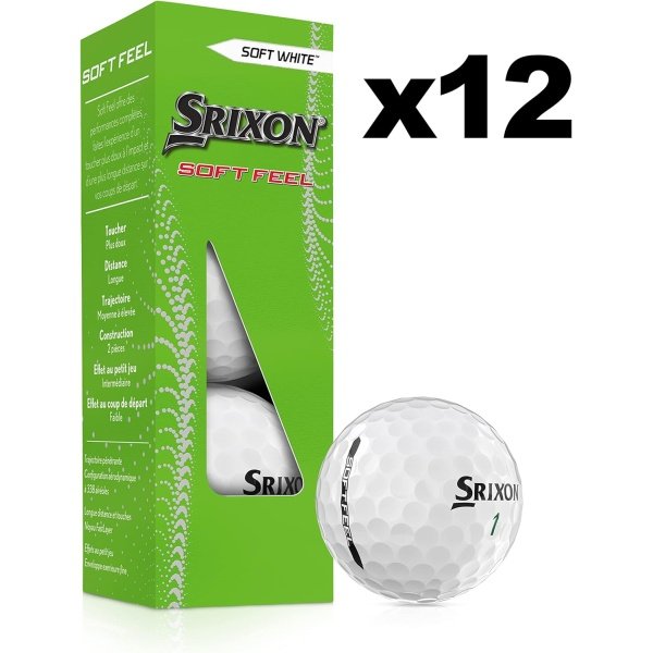 Srixon Soft Feel Series Golf Balls - Image 2