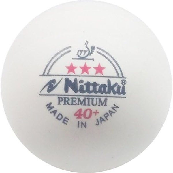 NITTAKU 3-Star Premium 40+ Table Tennis Balls - Image 2