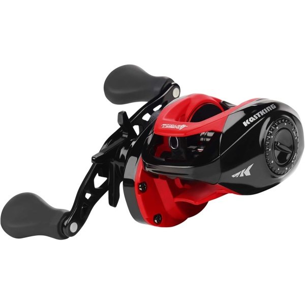 KastKing Royale Legend GT Baitcasting Reels, New Low Profile Design Baitcaster Fishing Reel, Magnet Braking System, 17.6 Lbs Carbon Fiber Drag, 5+1 Shielded Stainless Steel Bearings - Image 2