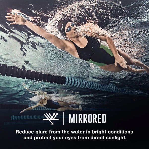 Speedo Women's Swim Goggles Mirrored Vanquisher 2.0 - Image 3
