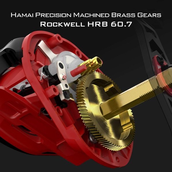KastKing Royale Legend GT Baitcasting Reels, New Low Profile Design Baitcaster Fishing Reel, Magnet Braking System, 17.6 Lbs Carbon Fiber Drag, 5+1 Shielded Stainless Steel Bearings - Image 3