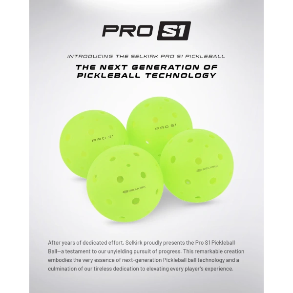 Selkirk Sport Pro S1 Pickleball 100 Pack - Image 3