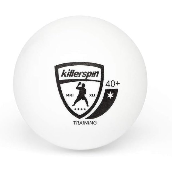 Killerspin 1-Star 40+ Table Tennis Balls, 25-Pack | Regulation Size 40mm | High-Performance ABS Training Balls for Enhanced Durability and Consistent Bounce - Image 4