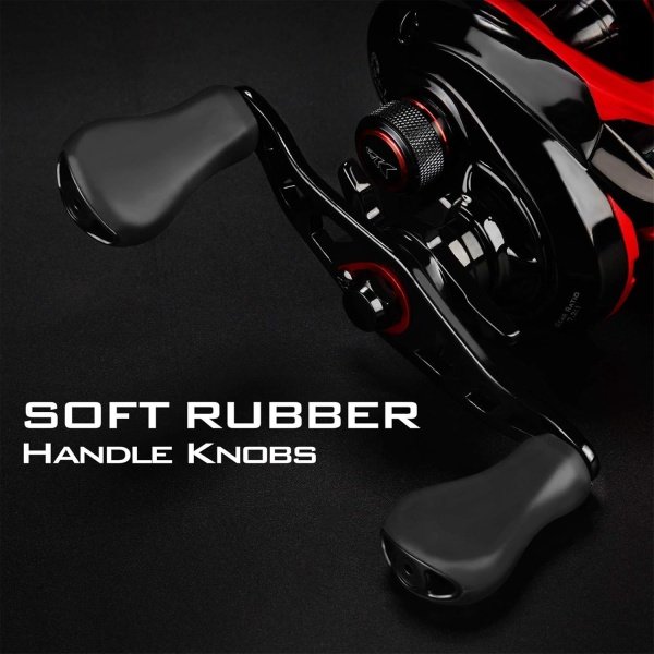 KastKing Royale Legend GT Baitcasting Reels, New Low Profile Design Baitcaster Fishing Reel, Magnet Braking System, 17.6 Lbs Carbon Fiber Drag, 5+1 Shielded Stainless Steel Bearings - Image 4