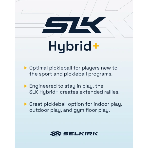 SLK Hybrid+ Pickleball 12 Pack - Image 4